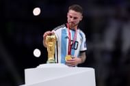Alexis Mac Allister is delighted that Messi triumphed in Qatar.